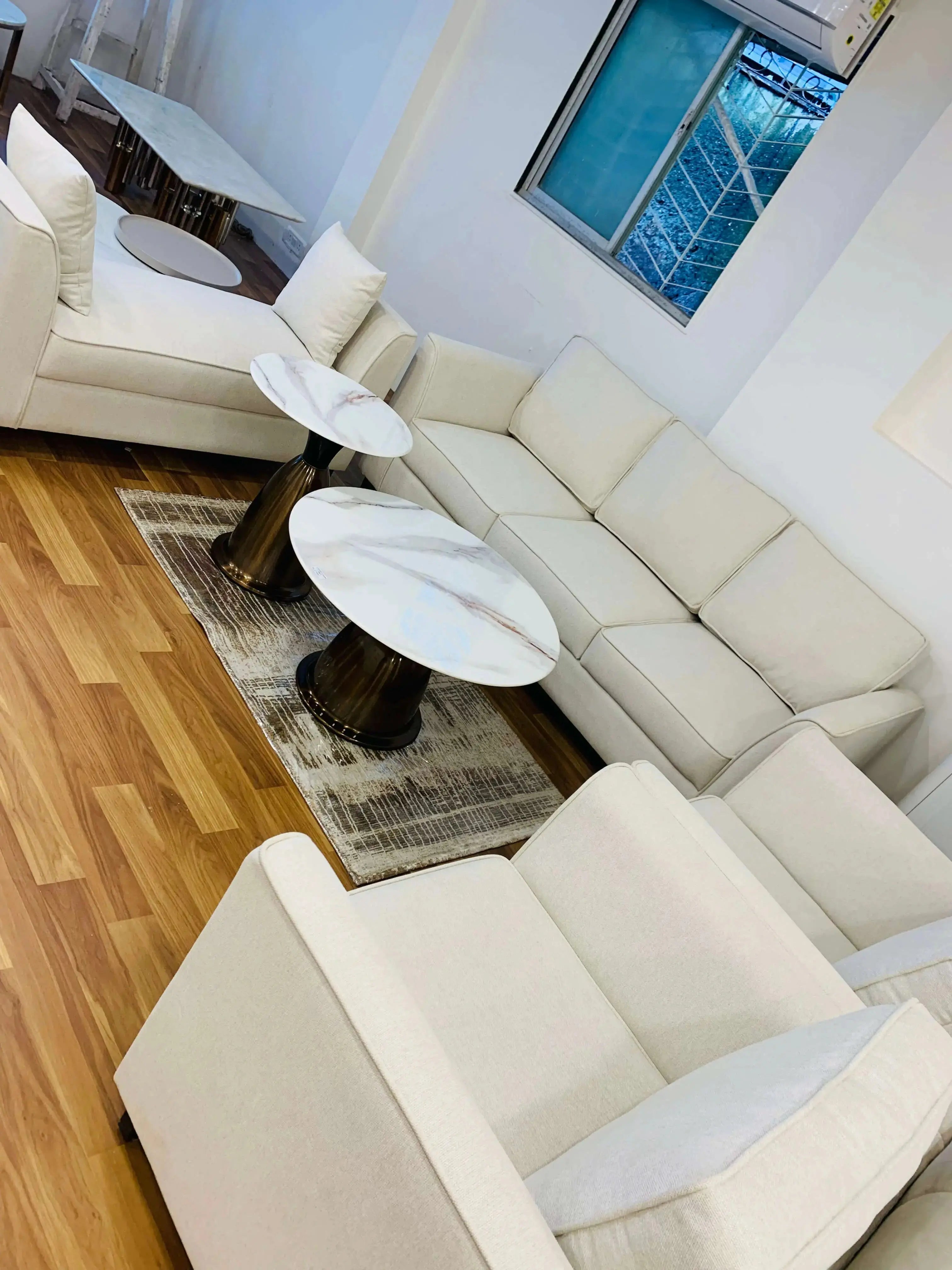 European Sofa Set of 3 Seater, 1+1 Seater And 1 Dewan By Lush & Lavish Furniture And Interior Lush & Lavish